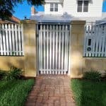 Fancy Top Picket Gate