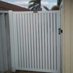 Vertical Slat Single Gate