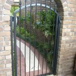 Steel Arched Spear Gate